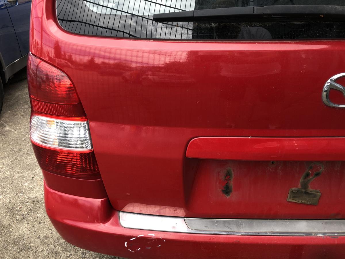 Mazda Demio DW Heckklappe mit Heckscheibe Heckdeckel A3E Classic Red