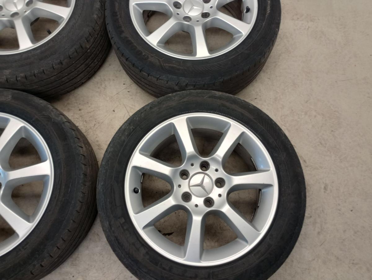 Mercedes C-Klasse W203 Satz orig Alufelgen 7x16 ET 31 A2034013002 mit Reifen