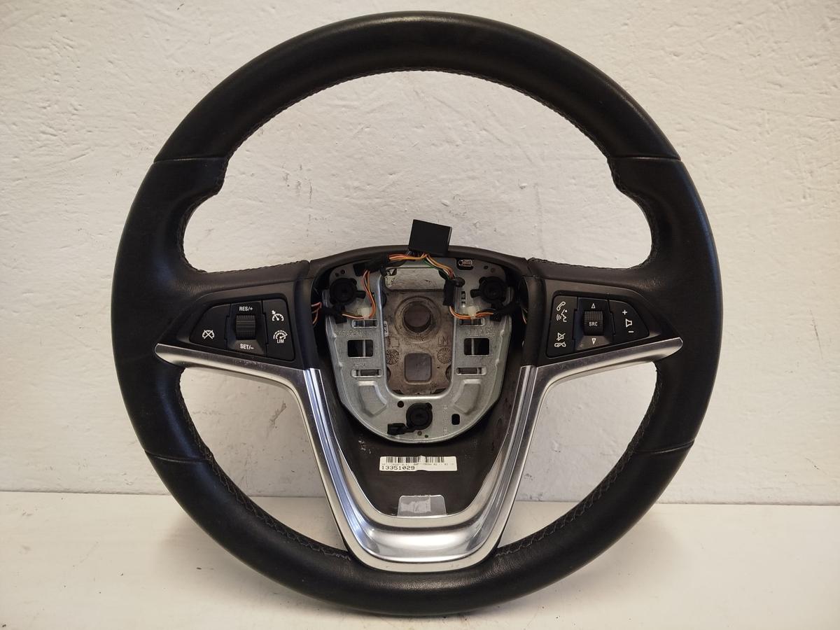 Opel Astra J Caravan Lederlenkrad 3 Speichen mit Multifunktion OEM