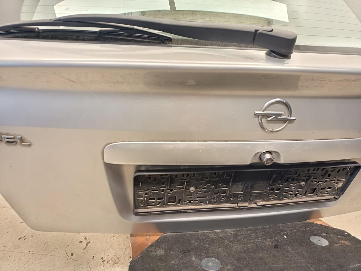 Opel Astra G CC original Heckklappe mit Scheibe Z147 Starsilber Bj 1999