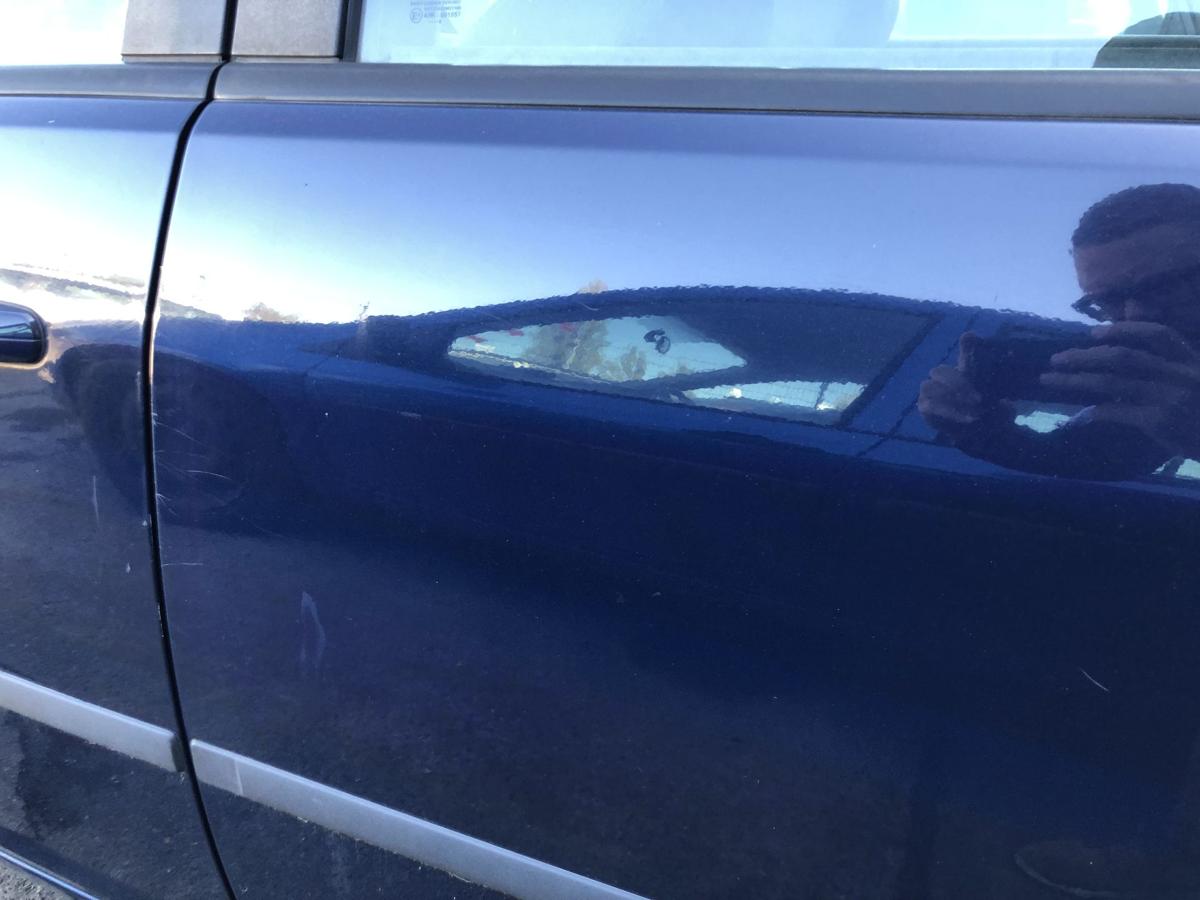 Ford C Max DM2 ab 07 T&uuml;r hinten links Fondt&uuml;r im Rohbau Blazer Blau
