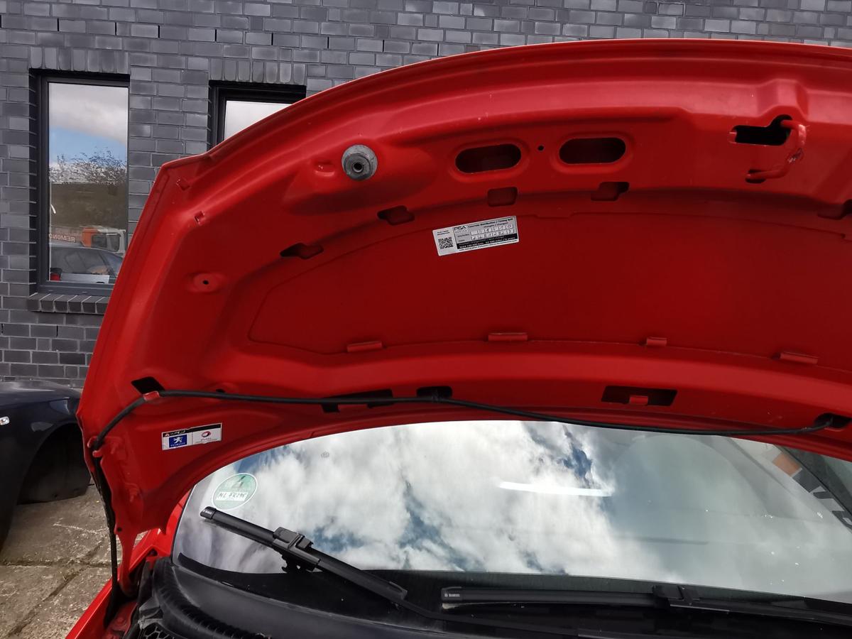 Peugeot 207SW WE Motorhaube Haube Klappe Deckel Bonnet vorn KKN Rouge Aden