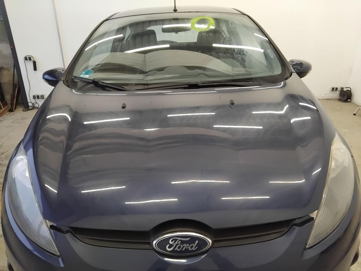 Ford Fiesta JA8 original Motorhaube Deckel vorn Atlantikblaumetallic BJ2011