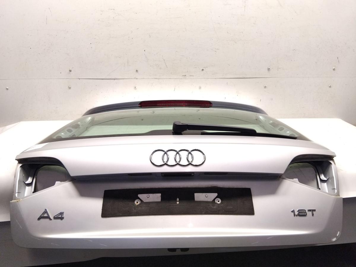 Audi A4 8K B8 Avant Heckklappe eissilbermetallic LX7W mit Heckscheibe Bj.2009