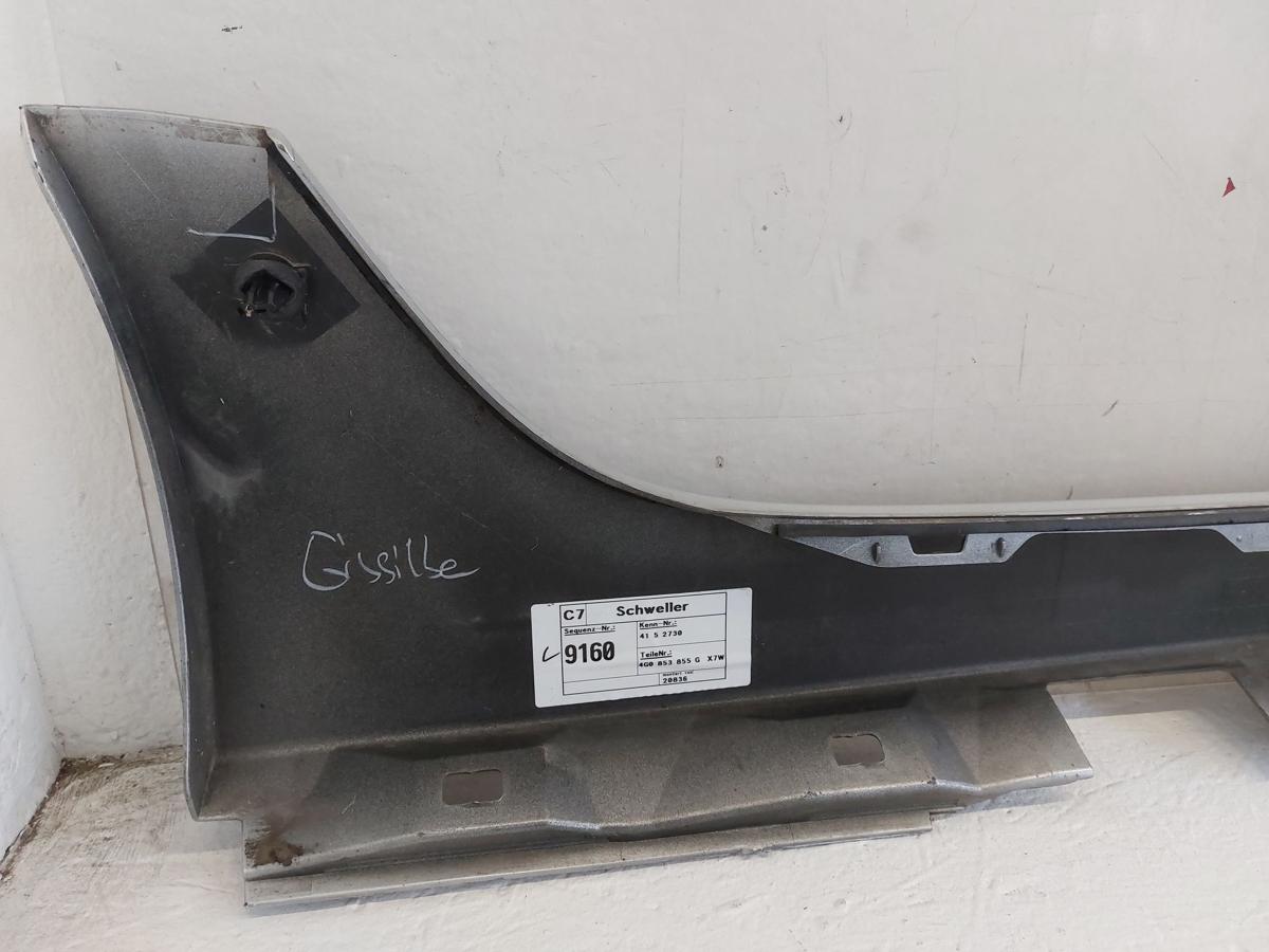 Audi A6 Avant 4G C7 Schwellerverkleidung links Seitenschweller Kombi OEM LX7W