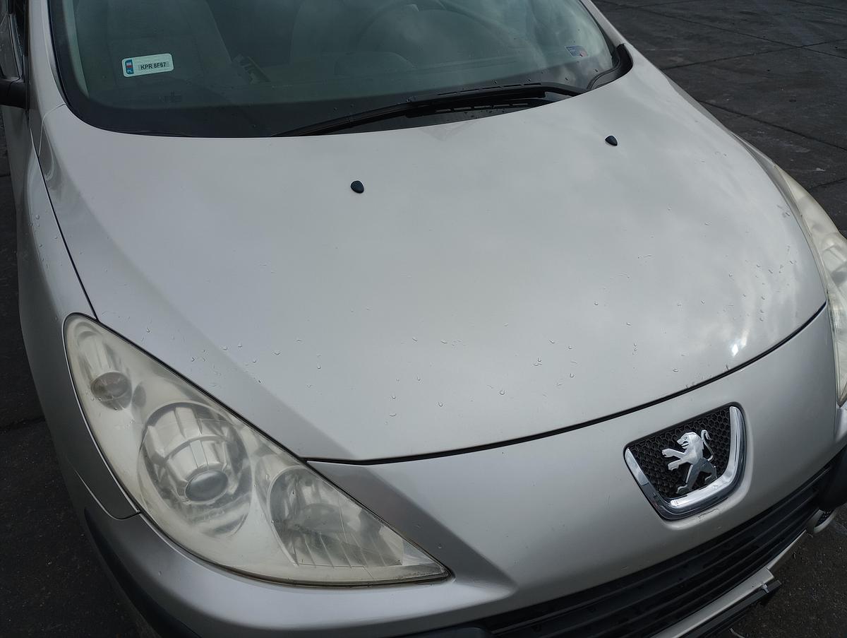 Peugeot 307 orig Motorhaube Klappe Facelift ETS Aschgrau met Bj 2006