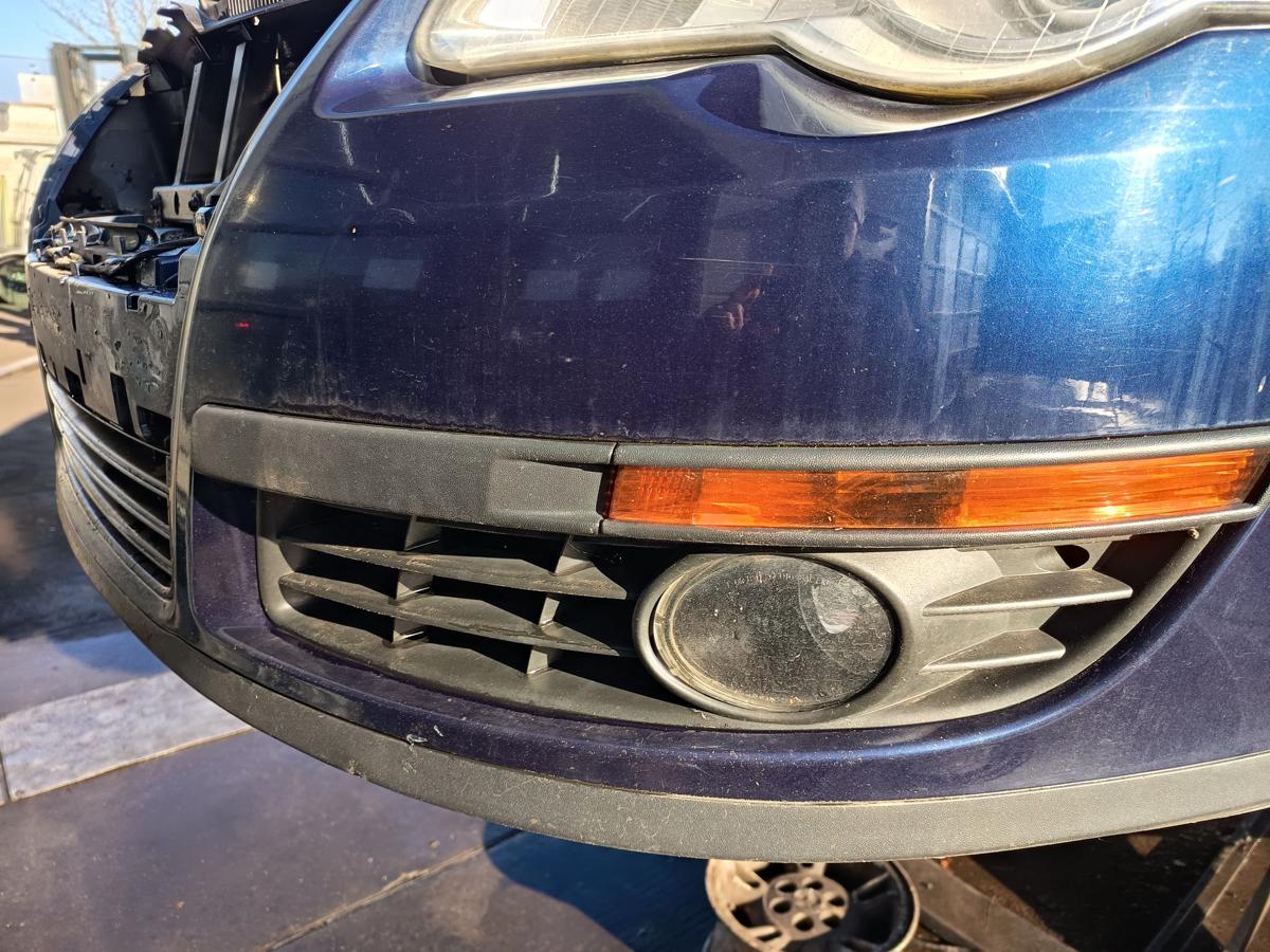 VW Passat 3C B6 original Sto&szlig;stange F&auml;nger vorn/Front D5Q Shadow Blue Bj 2008