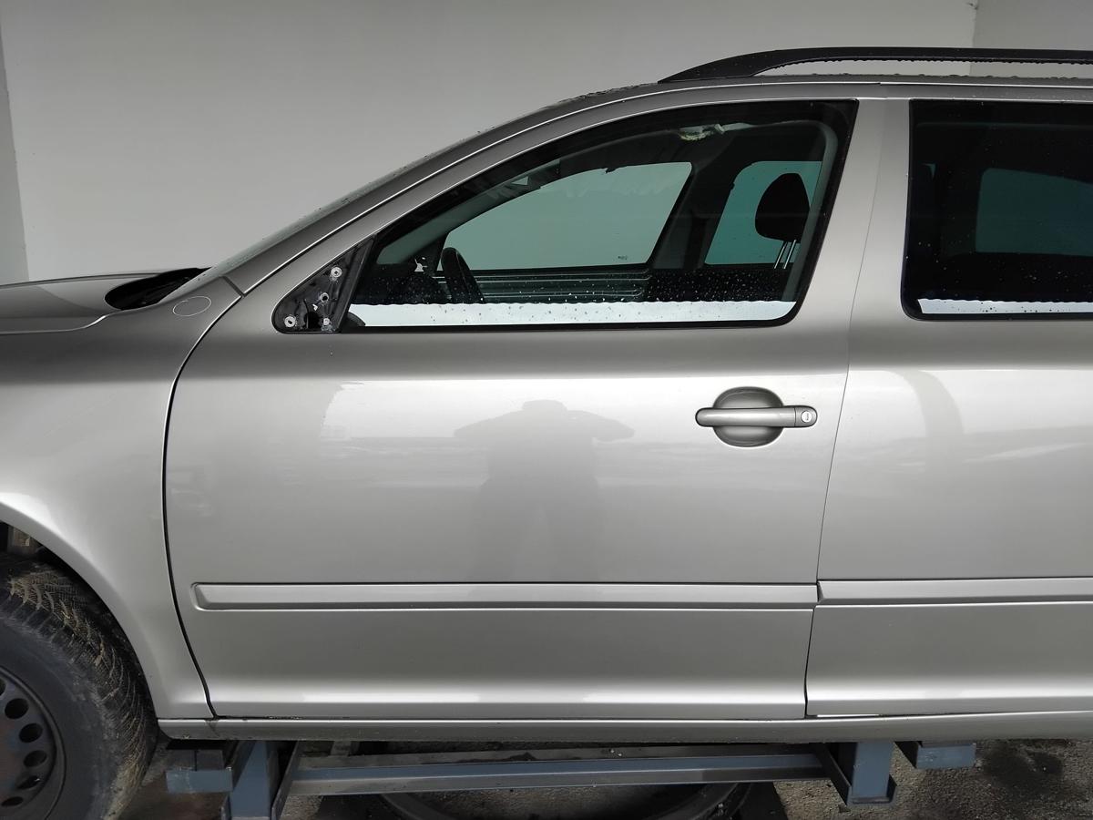 Skoda Octavia 2 1Z Facelift T&uuml;r vorn links Fahrert&uuml;r cappuccinobeige LF8H BJ2012