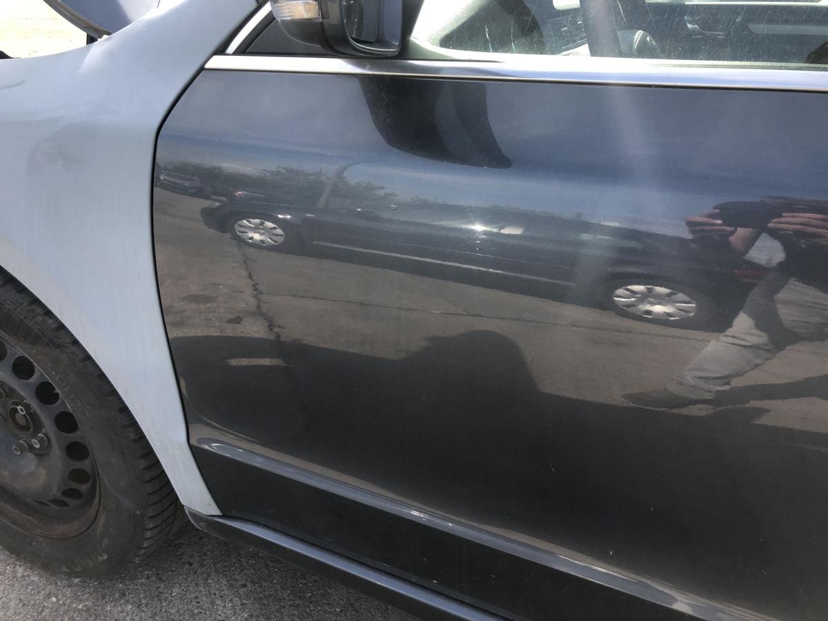 Skoda Superb 2 Typ 3T T&uuml;r vorn links Fahrert&uuml;r im Rohbau LF8J Anthrazitgrau