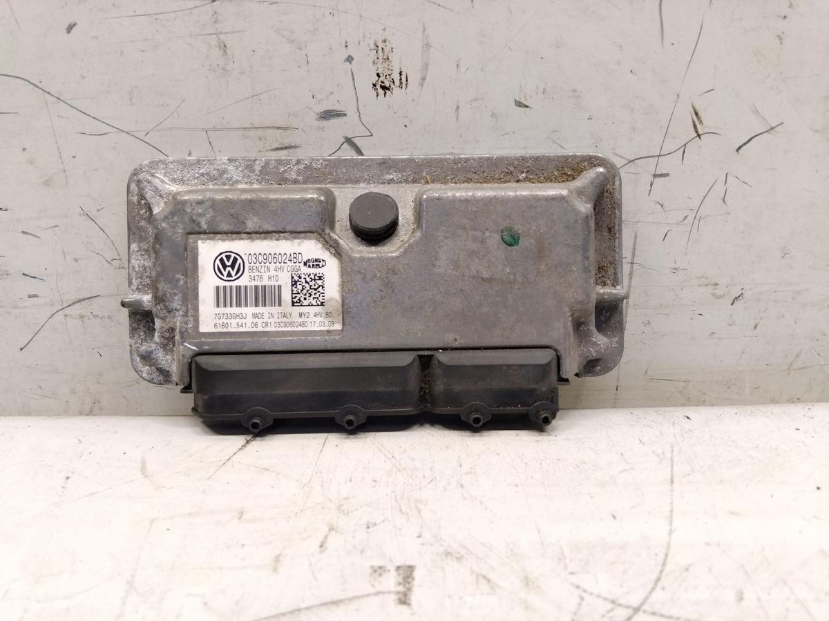 VW Golf 6 1K original Motorsteuerger&auml;t 03C906024BD 1.4 59kw CGGA BJ2009