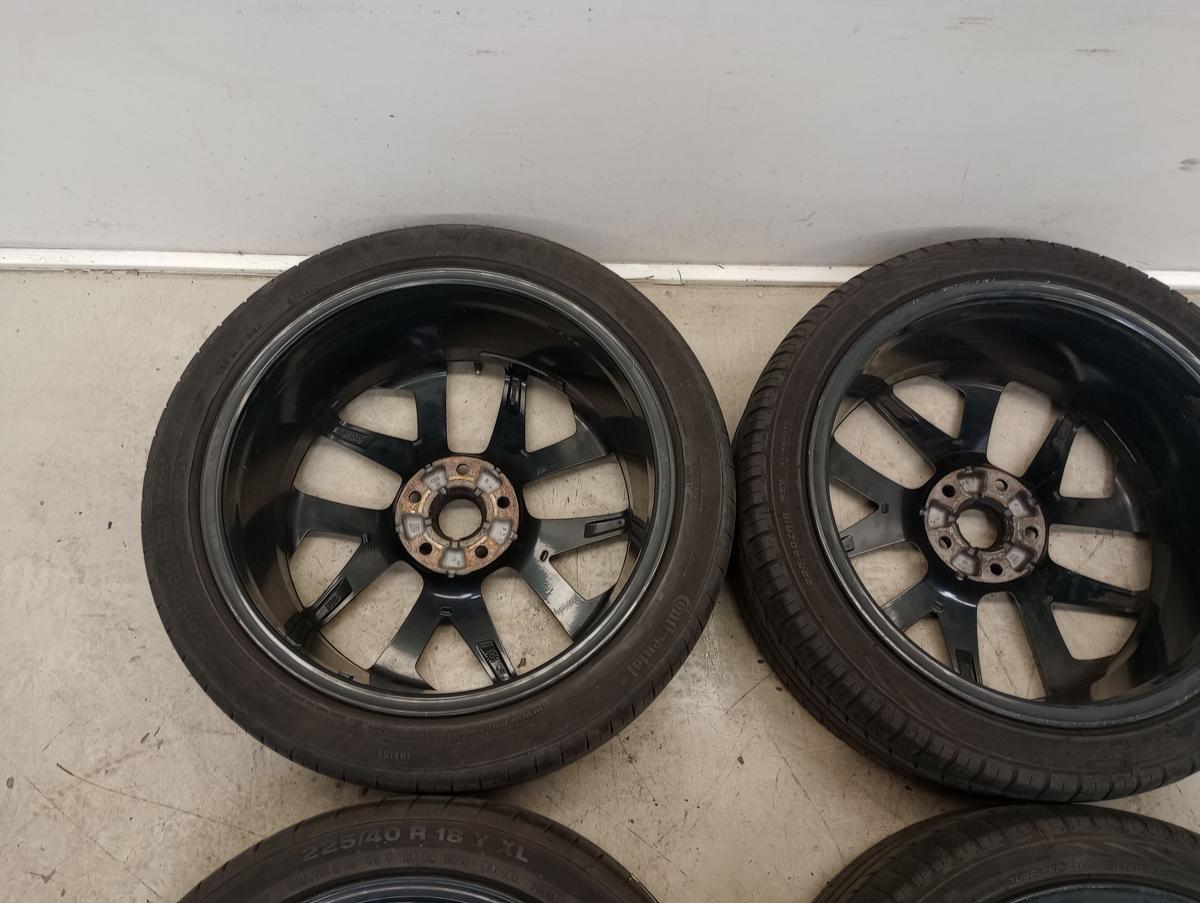 Seat Leon 5F orig Satz Alufelgen 7,5x18 ET 51 5F0601025F Bj 2017