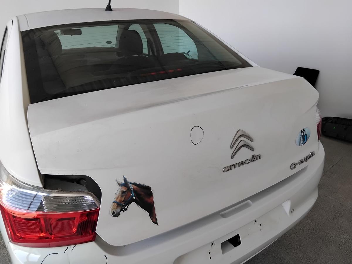 Citroen C-Elysee Heckklappe Kofferaumdeckel EWP weiss banquise BJ2015