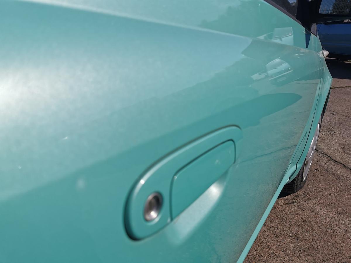 Toyota Yaris P10 Fahrertür Tür Autotür vorn rechts 3T 764 Light Aqua Japan DELLE