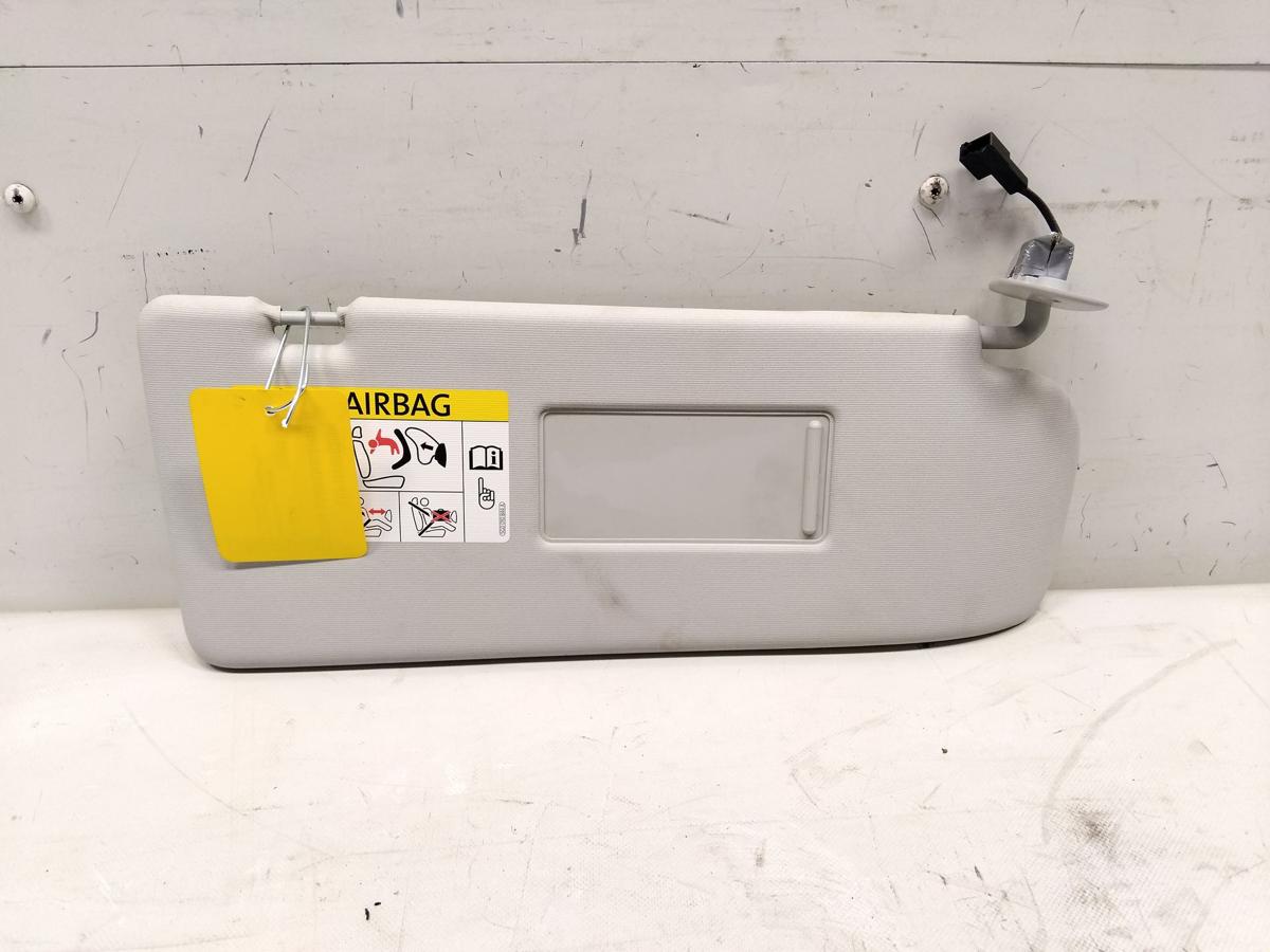 Seat Alhambra 7N original Sonnenblende rechts hellgrau perlgrau Bj.2015