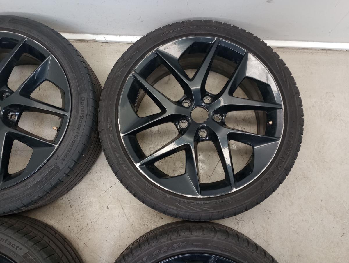 Seat Leon 5F orig Satz Alufelgen 7,5x18 ET 51 5F0601025F Bj 2017