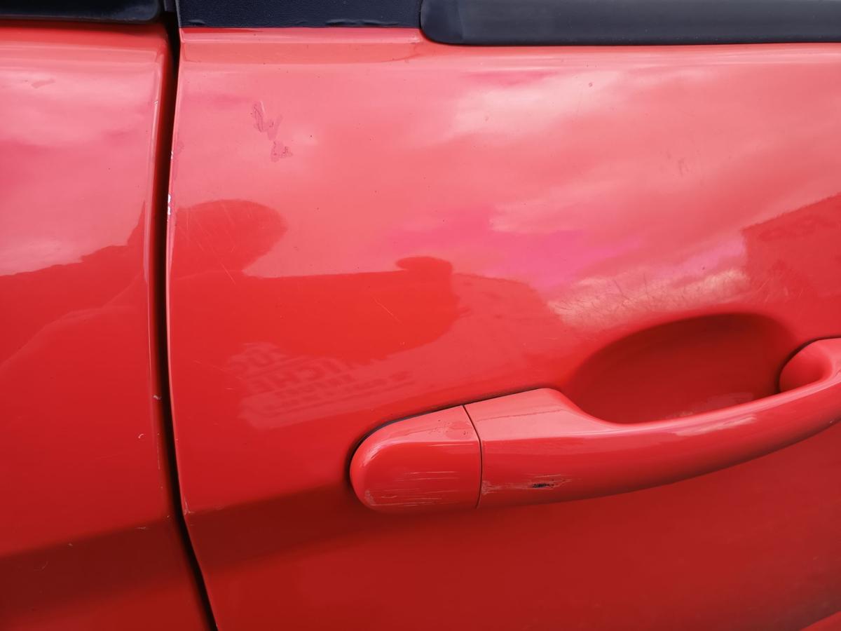 Ford KA RU8 original T&uuml;r rechts Beifahrer Sunriserot Bj 2010