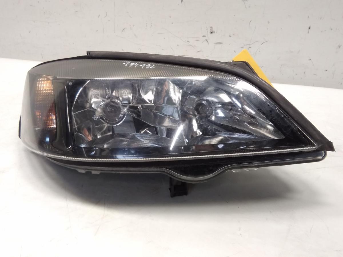 Opel Astra G Cabrio Scheinwerfer rechts Halogen mit LWR schwarz TYC BJ2004