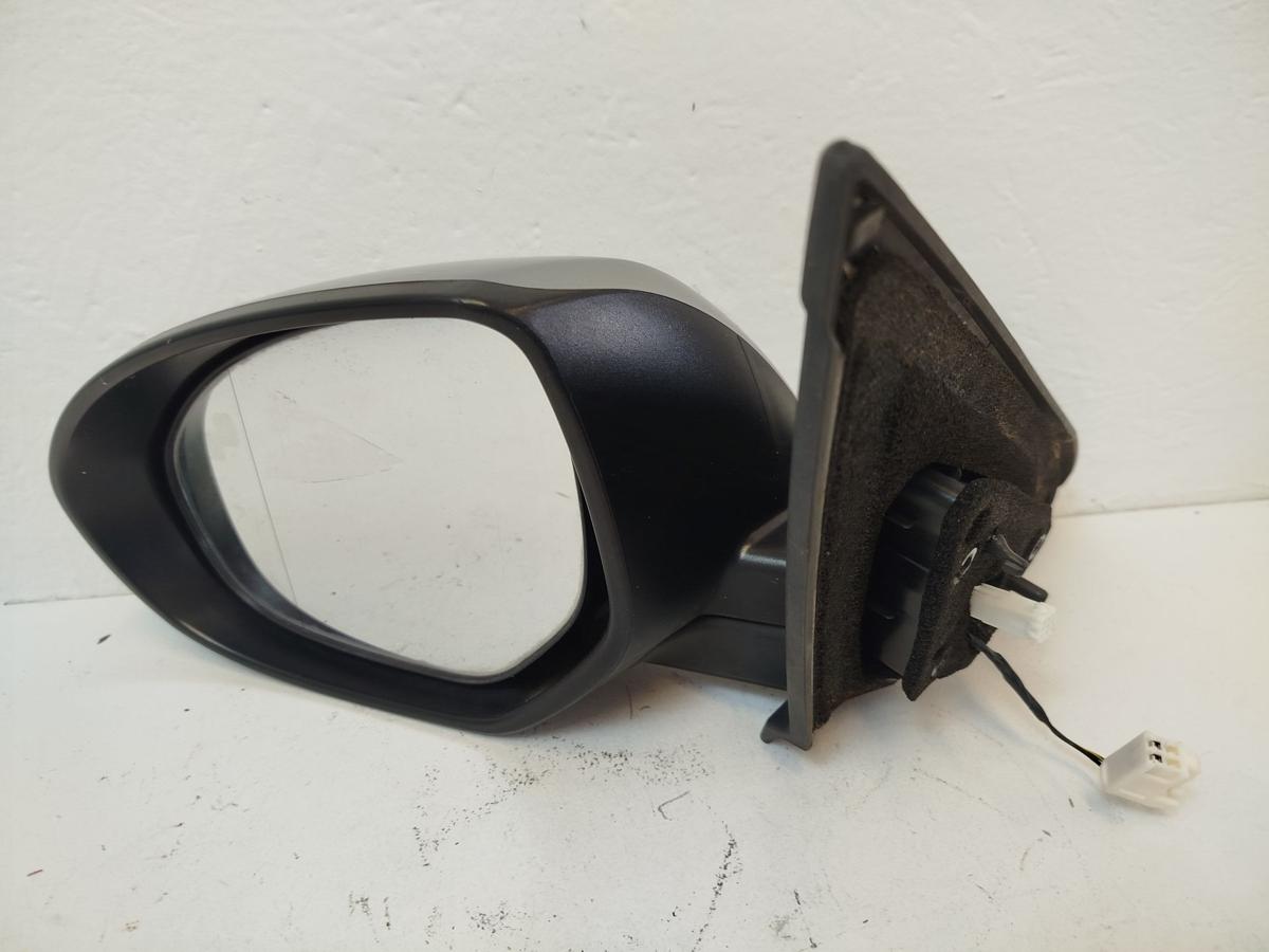 Mazda 3 Typ BL Außenspiegel links Spiegel elek anklapp Totwinkel 38P Liquid silv