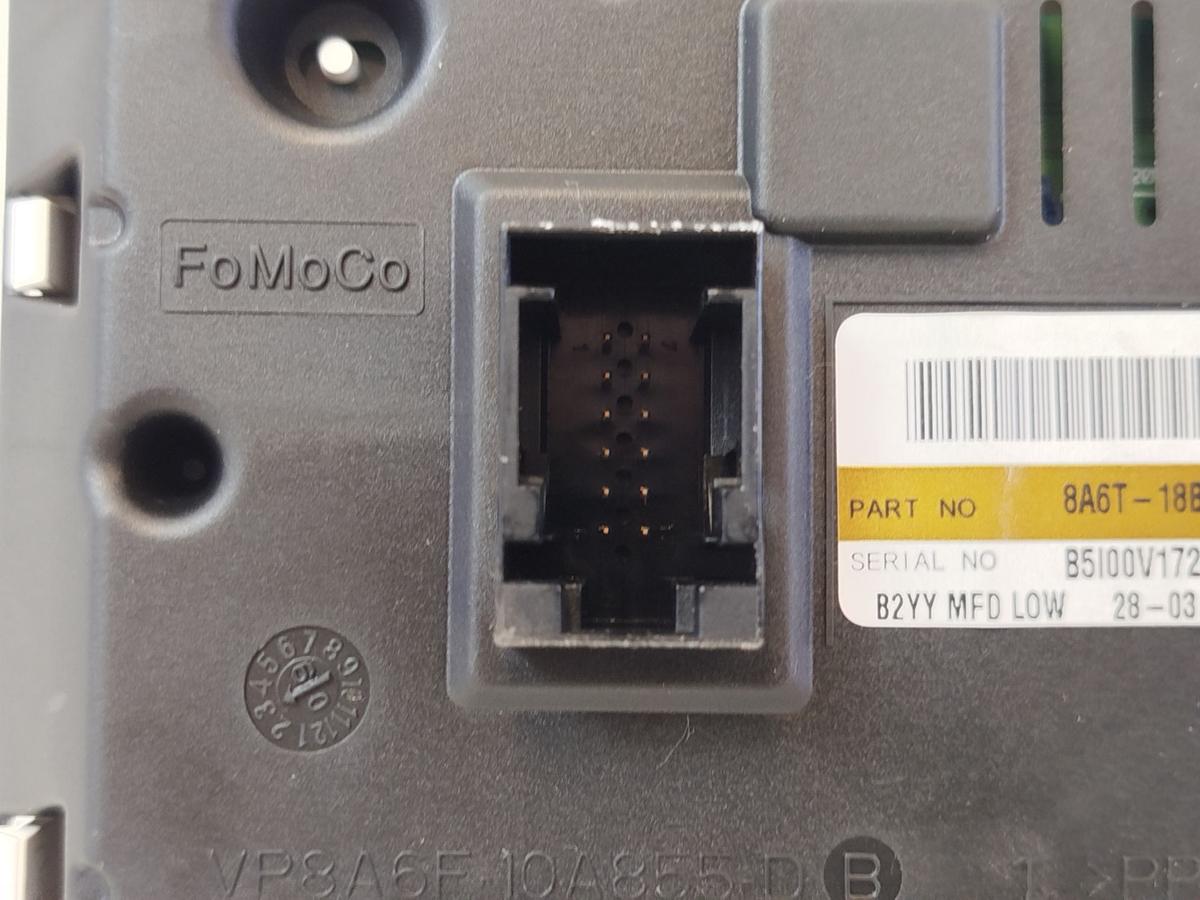 Ford Fiesta JA8 Display Radio Radiodisplay Anzeige Bildschirm OEM