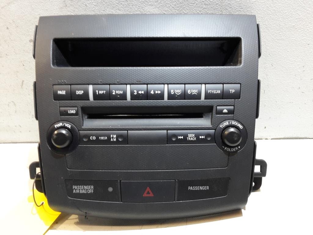 Citroen C-Crosser BJ 2008 Radio Bedienteil Betätigung Display 8002A538