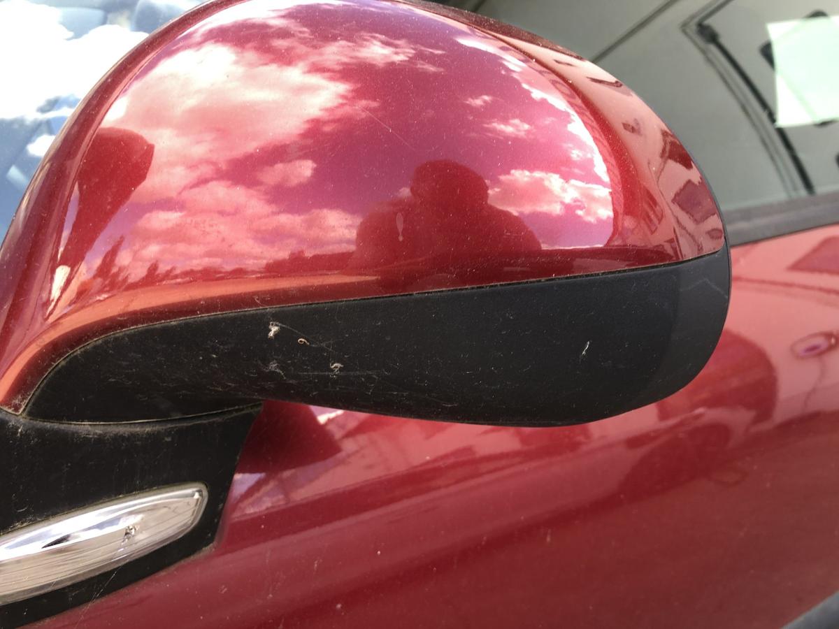 Peugeot 207 WA WC Au&szlig;enspiegel links Spiegel elektrisch KJC Rouge Erythree