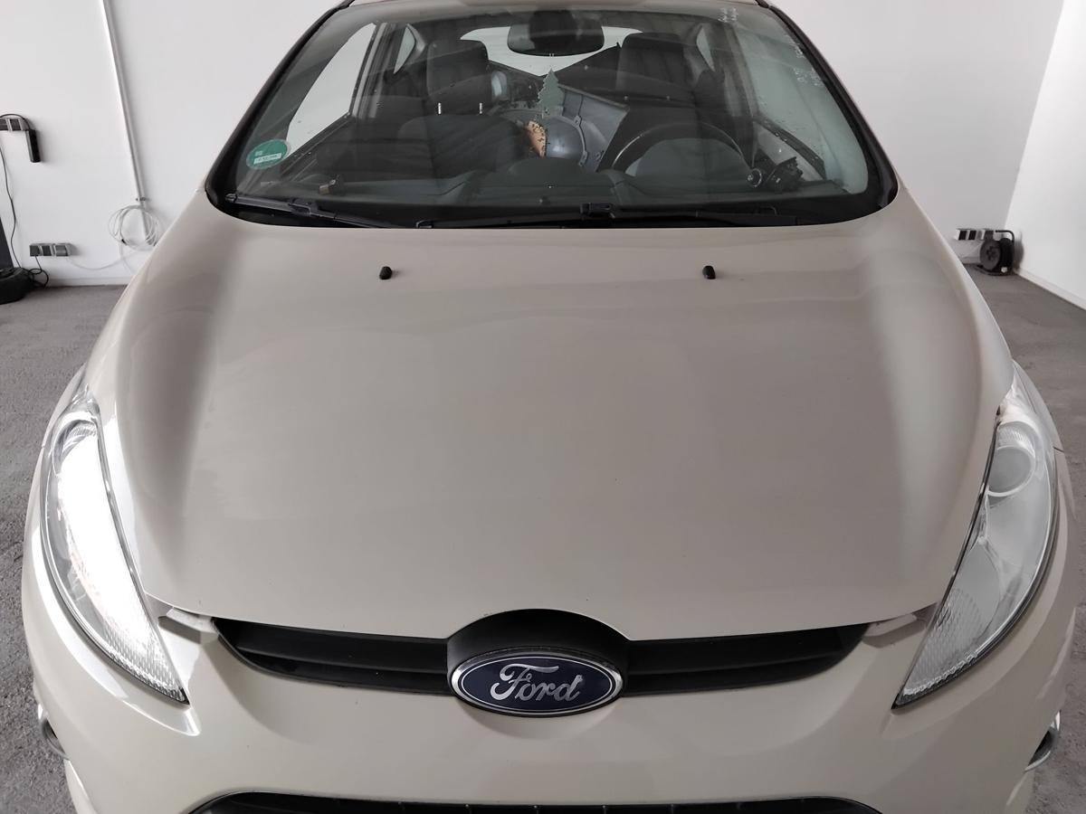 Ford Fiesta JA8 orig. Motorhaube Deckel vorn Beige Atacama Metallic BJ2009
