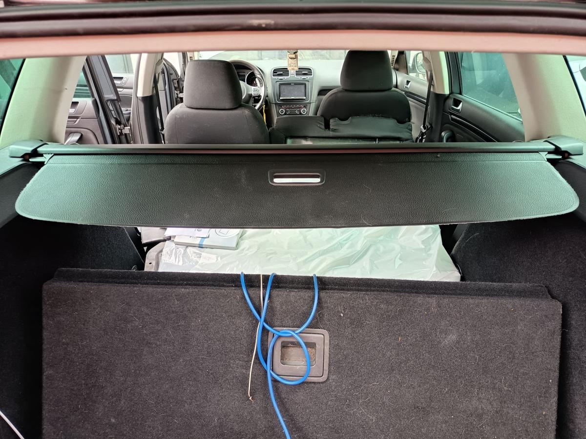 VW Golf VI Variant original Laderaumrollo Abdeckung Kofferraum schwarz Bj 2010