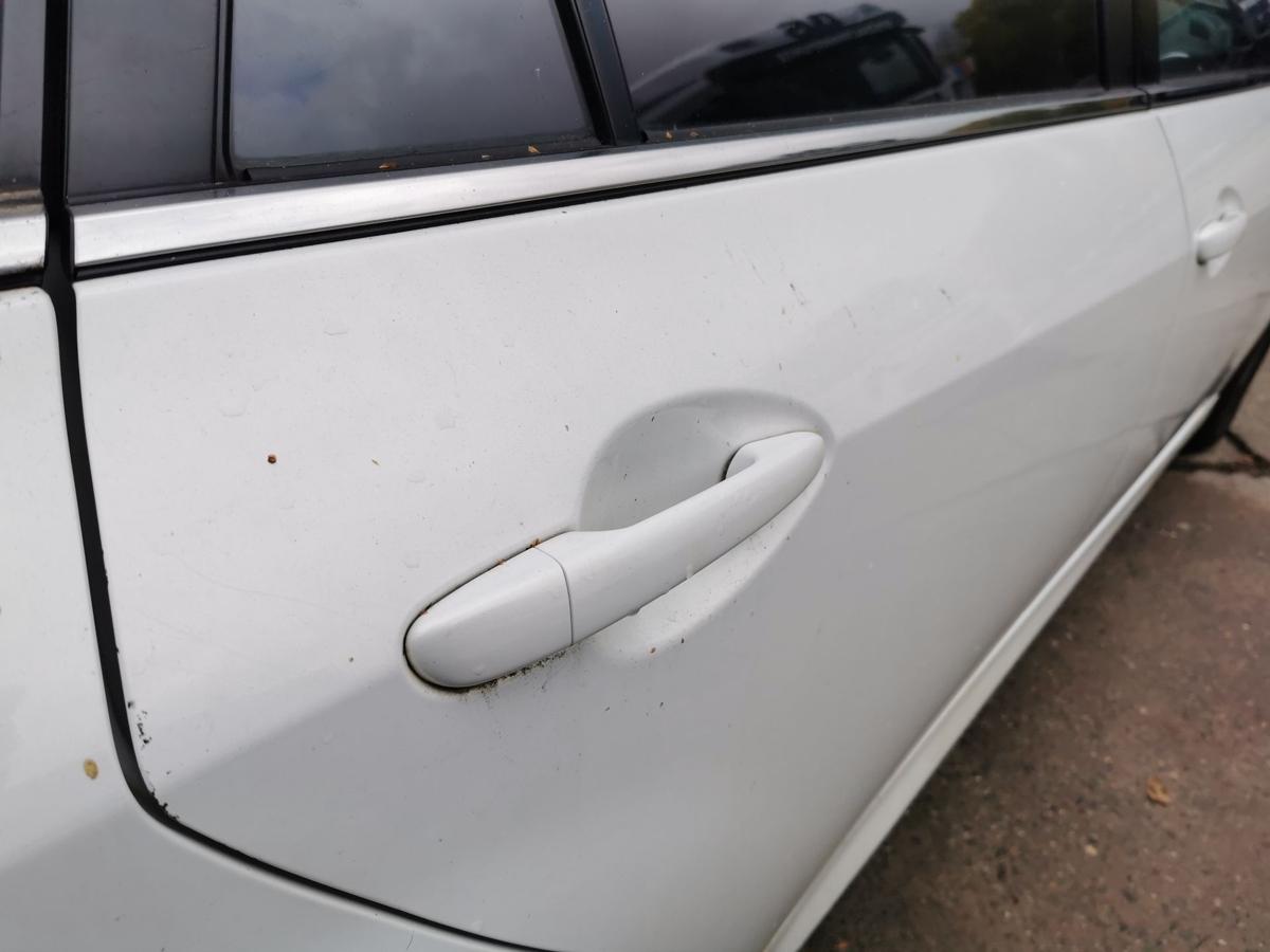 Mazda 6 GH Sport Kombi Tür Autotür Rohbautür hinten rechts 34K CrystalWhite Perl