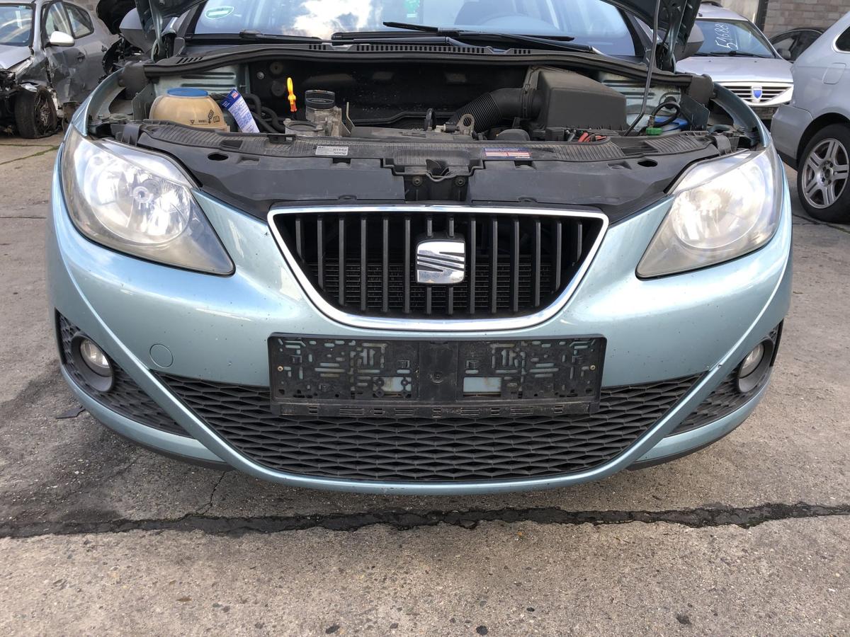 Seat Ibiza 4 IV 6J Stoßfänger vorn Frontschürze Nebelscheinwefer LW5T Nayarablau