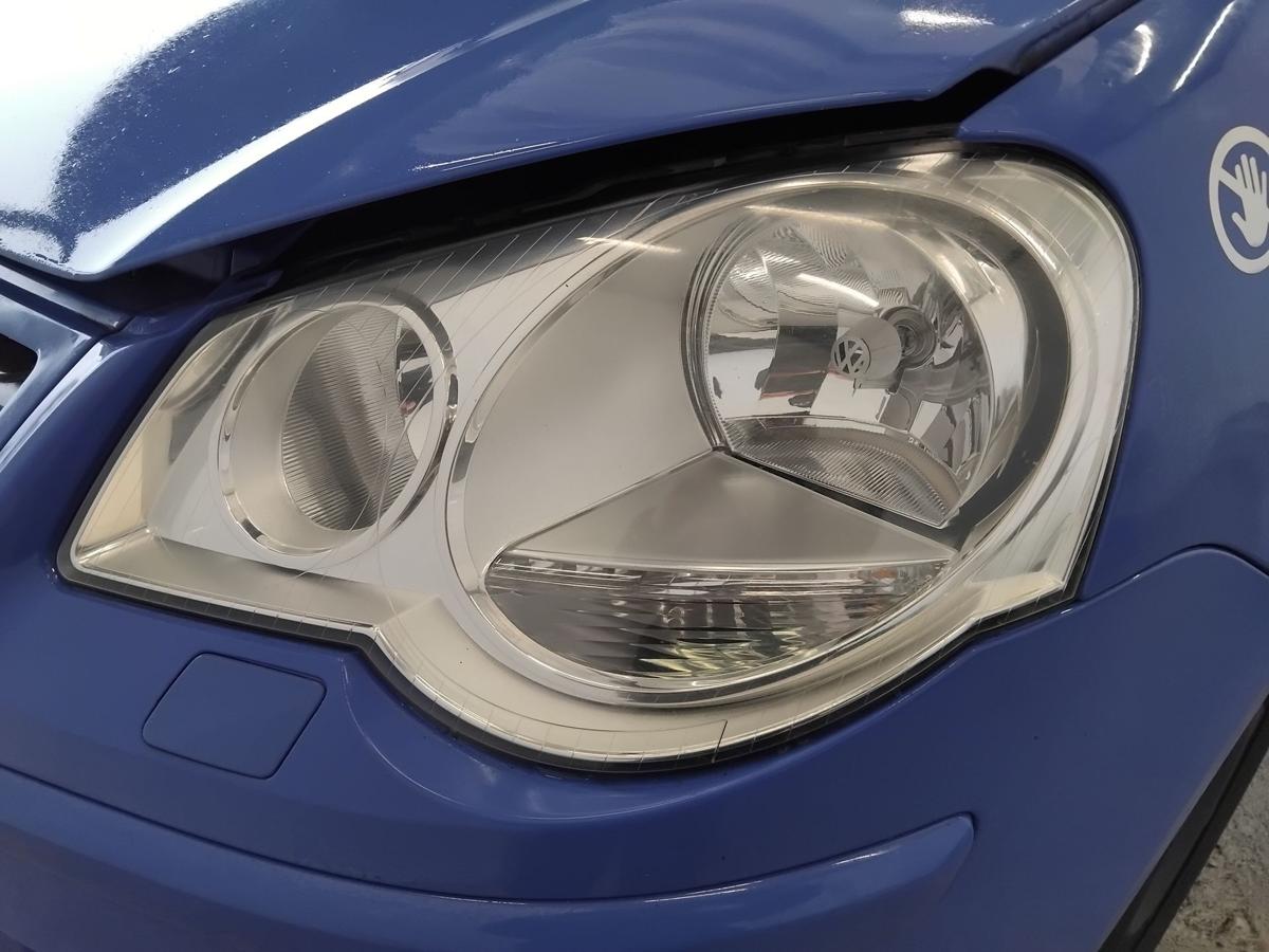VW Polo 9N3 original Scheinwerfer links Halogen mit LWR BJ2009 6Q1941007AT