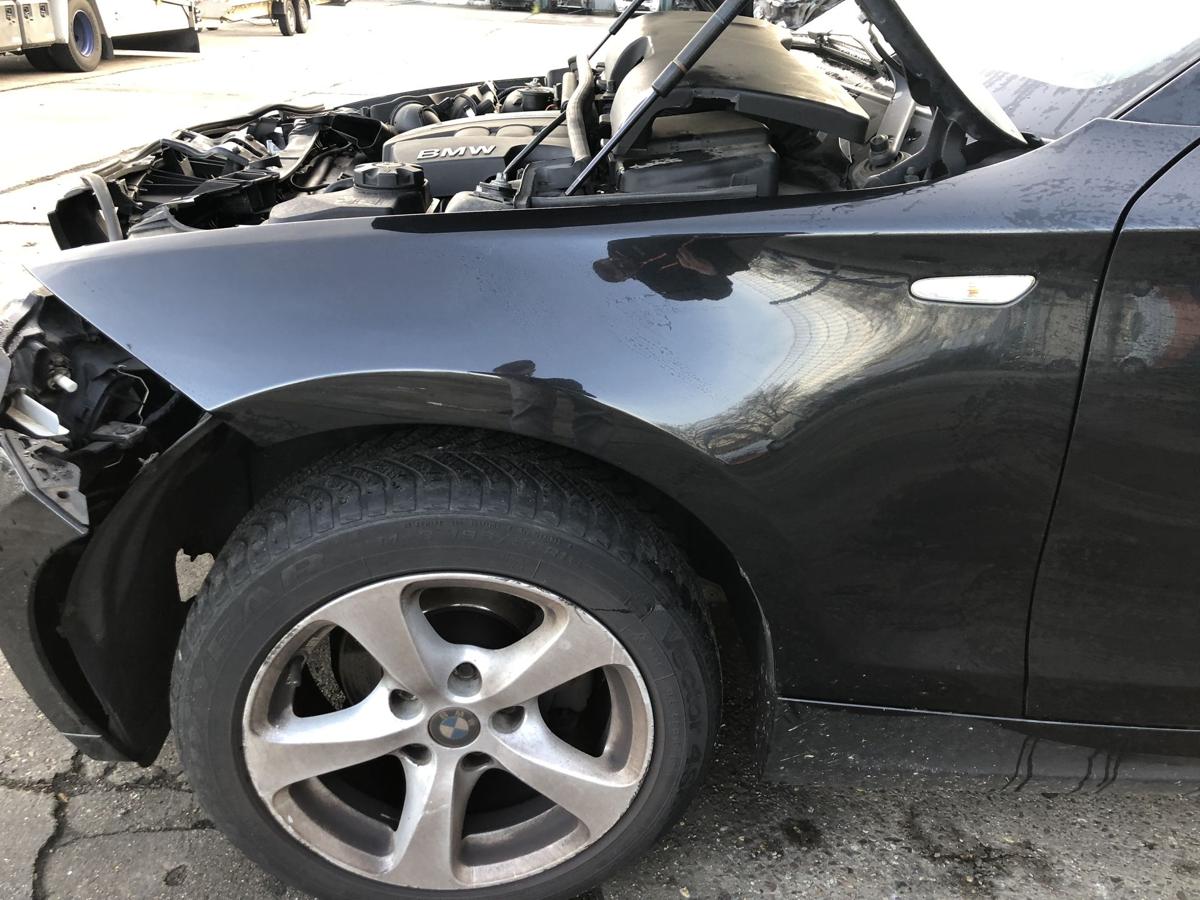 BMW 1er E87 LCI ab07 Kotflügel links Fahrerseite Fender 475 Blacksapphire