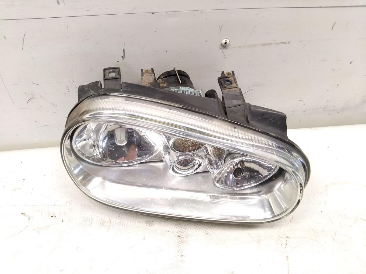 VW Golf 4 1J orig Scheinwerfer rechts Halogen mit LWR 1J1941016B Valeo BJ2002