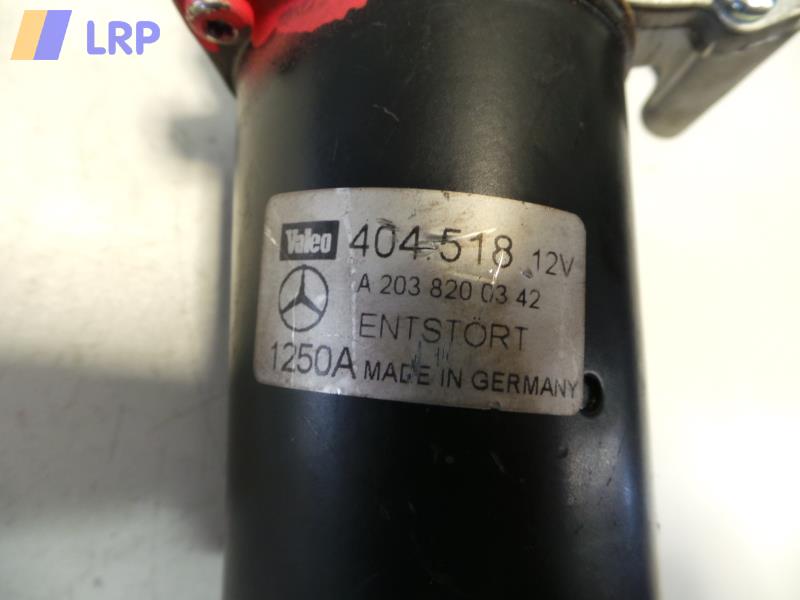 MERCEDES C180 TYP: W203 BJ:2000;Wischermotor vorn VALEO NR: 404518/2038200342