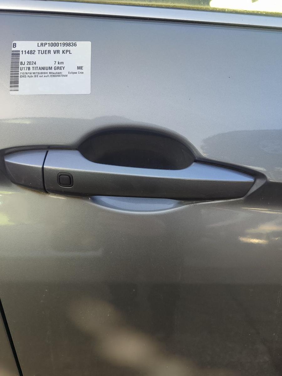 Mitsubishi Eclipse Cross original T&uuml;r Beifahrert&uuml;r rechts Titanium grau U17