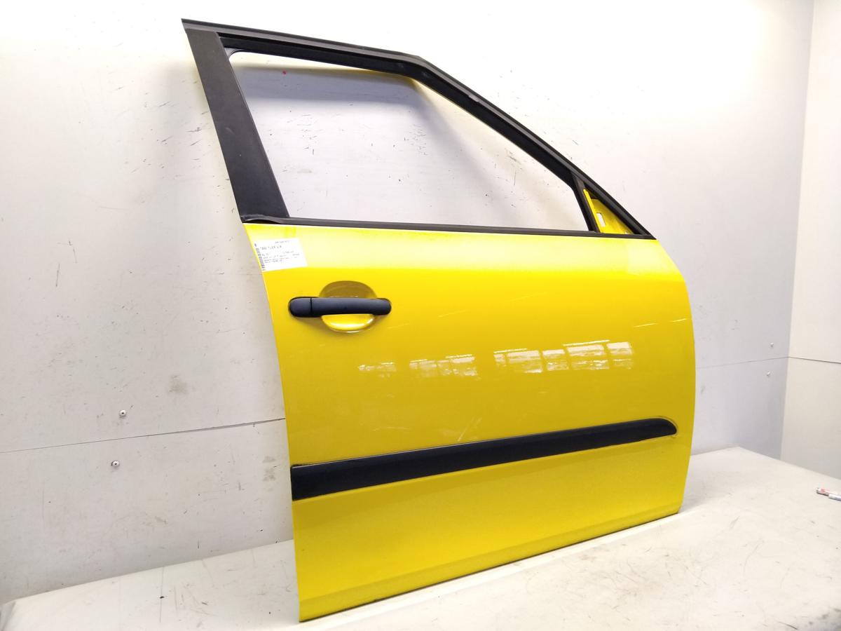 Skoda Fabia 2 5J acelift Tür vorn rechts Beifahrertür LF1F sprint yellow BJ2011