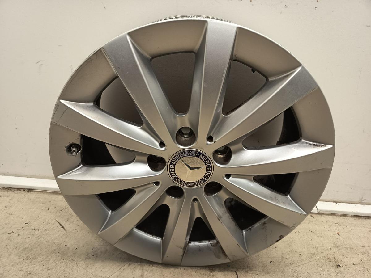 Mercedes W246 original Satz Alufelgen 6,5x16 ET49 Bj 2014
