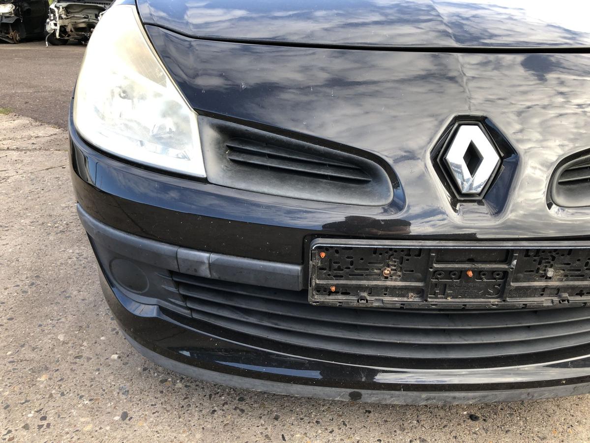 Renault Clio 3 III BR Sto&szlig;f&auml;nger vorn Frontsch&uuml;rze NV676 Noir Nacre 15 Zoll