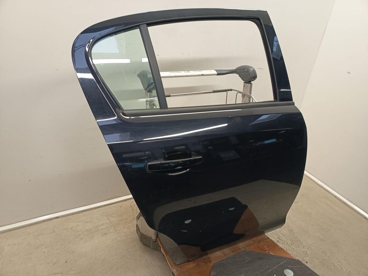 Opel Corsa D original T&uuml;r hinten rechts Fond Z20R Saphirschwarz Bj 2009