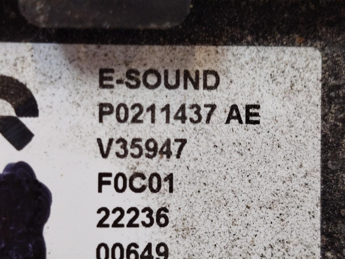 NIO ET7 Elektro Externlautsprecher Lautsprecher Fahrger&auml;usch E Sound