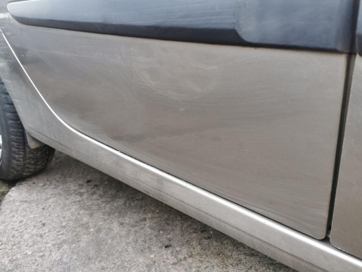 Renault Modus T&uuml;r Autot&uuml;r Rohbaut&uuml;r Fondt&uuml;r hinten rechts TEHNK Atacama Beige