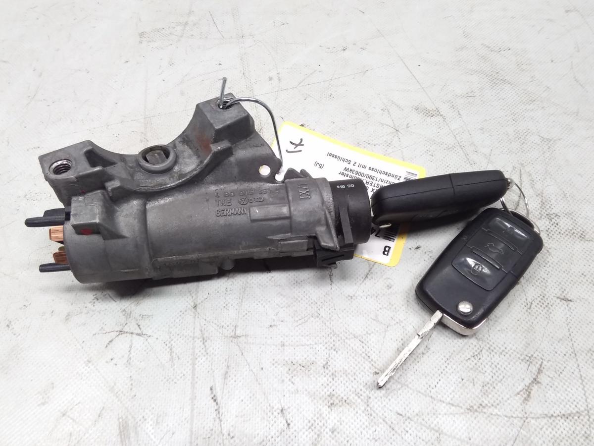 Skoda Roomster 5J orig. Zündschloß mit Lesespule und 2 Schlüssel BJ2006