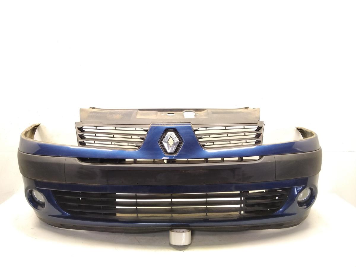 Renault Clio 2 orig Sto&szlig;stange Sto&szlig;f&auml;nger vorn TED44 Bleu Odyssee Facelift BJ02