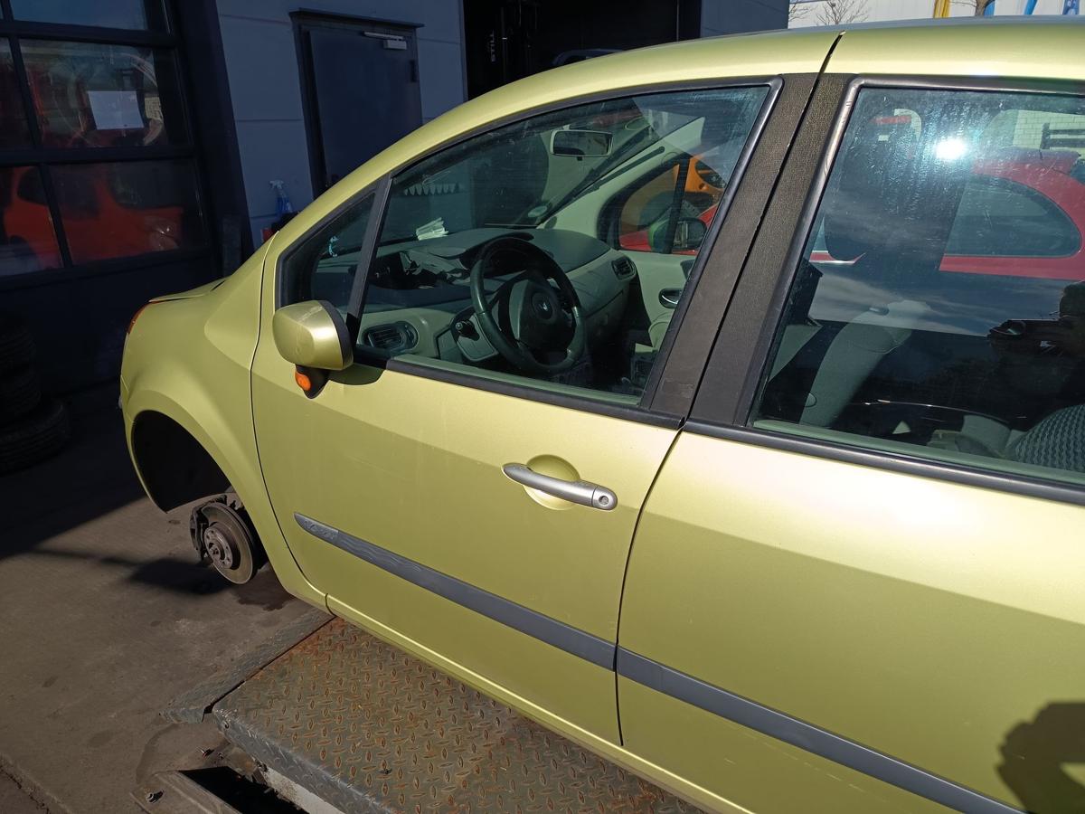 Renault Modus original T&uuml;r vorne links TED99 Gr&uuml;n Baujahr 2005