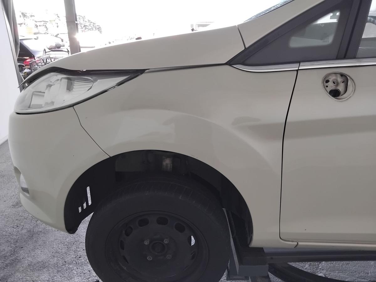 Ford Fiesta JA8 original Kotflügel vorn links Beige Atacama Metallic BJ2009