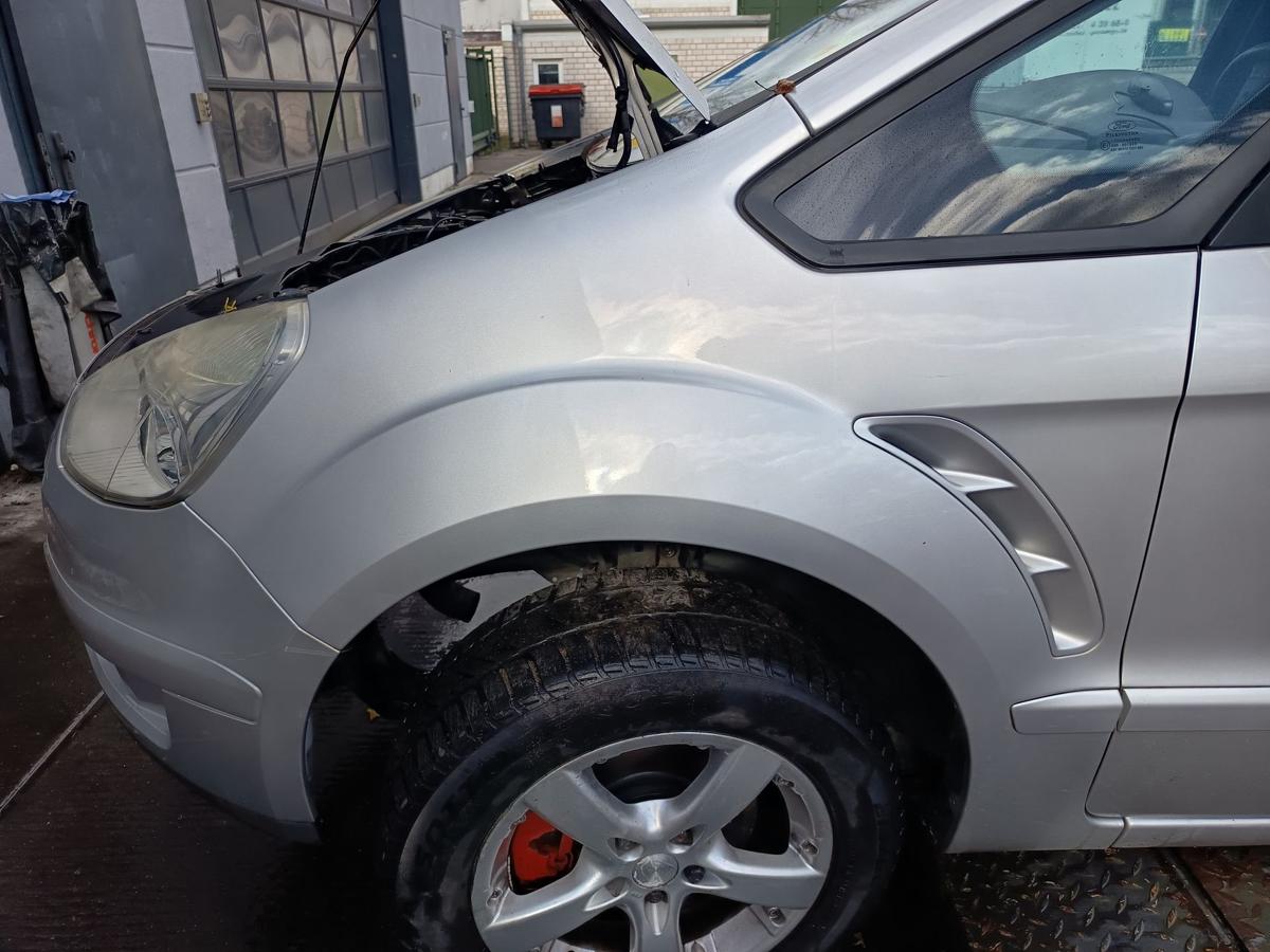 Ford S-Max I original Kotfl&uuml;gel links Seitenteil Kristallsilber Bj 2007