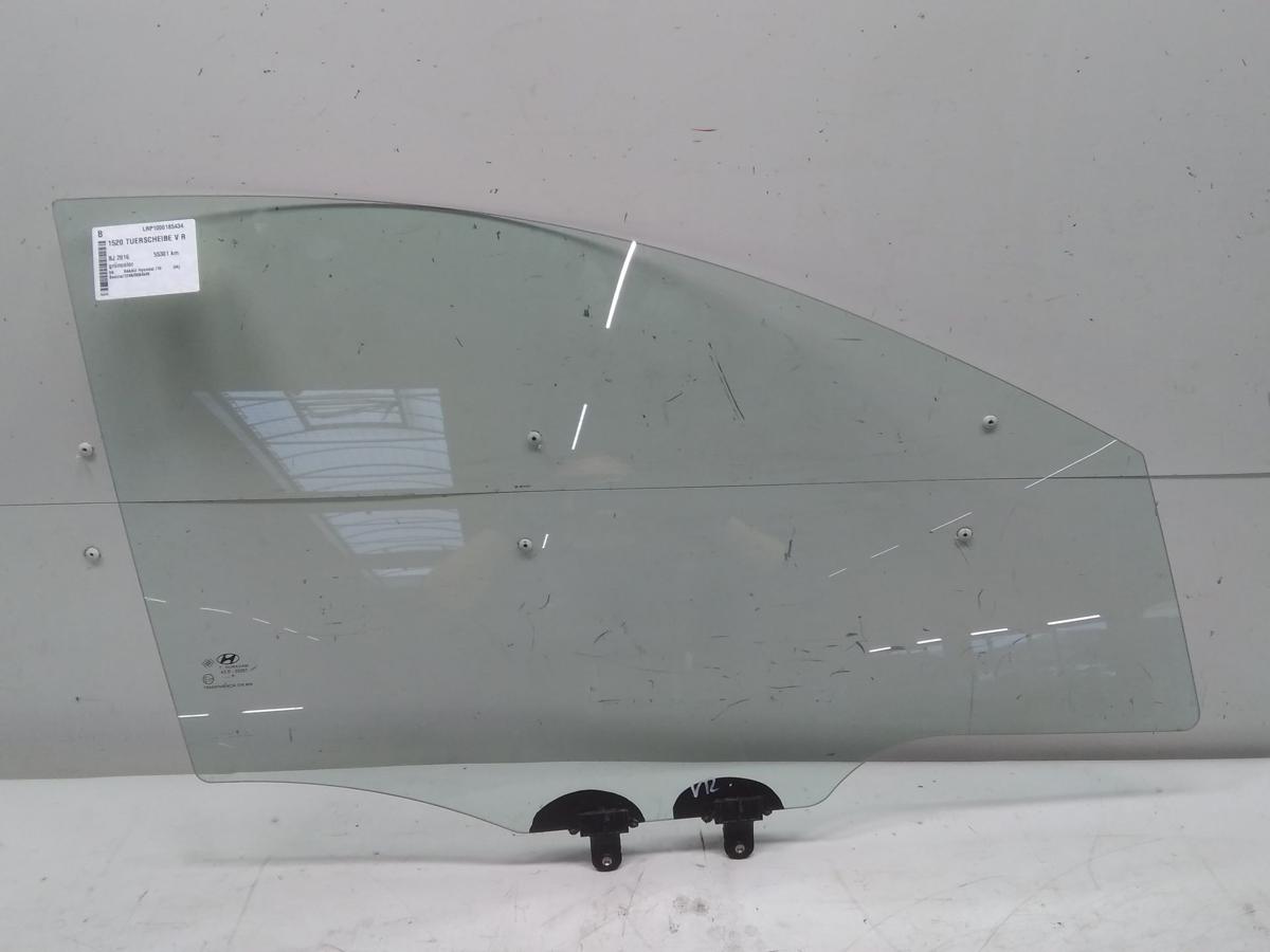 Hyundai i10 II Typ IA Türscheibe vorn rechts grüncolor Bj.2016