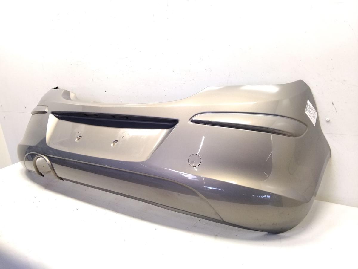 Opel Corsa D original Stossfänger hinten GJM Muskatgrau Facelift 3-Türer BJ2012