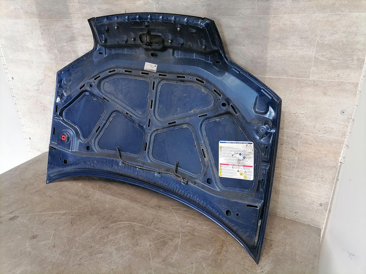 Fiat Punto 188 Motorhaube Frontklappe Deckel vorn Facelift BJ03-07 Blau