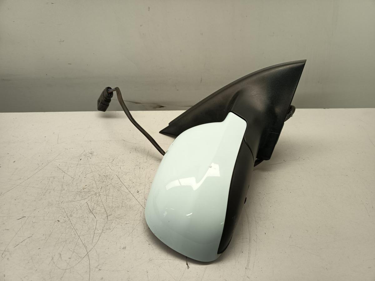Seat Arosa original Au&szlig;enspiegel rechts elektrisch LS5L Hellblau Baujahr 2002