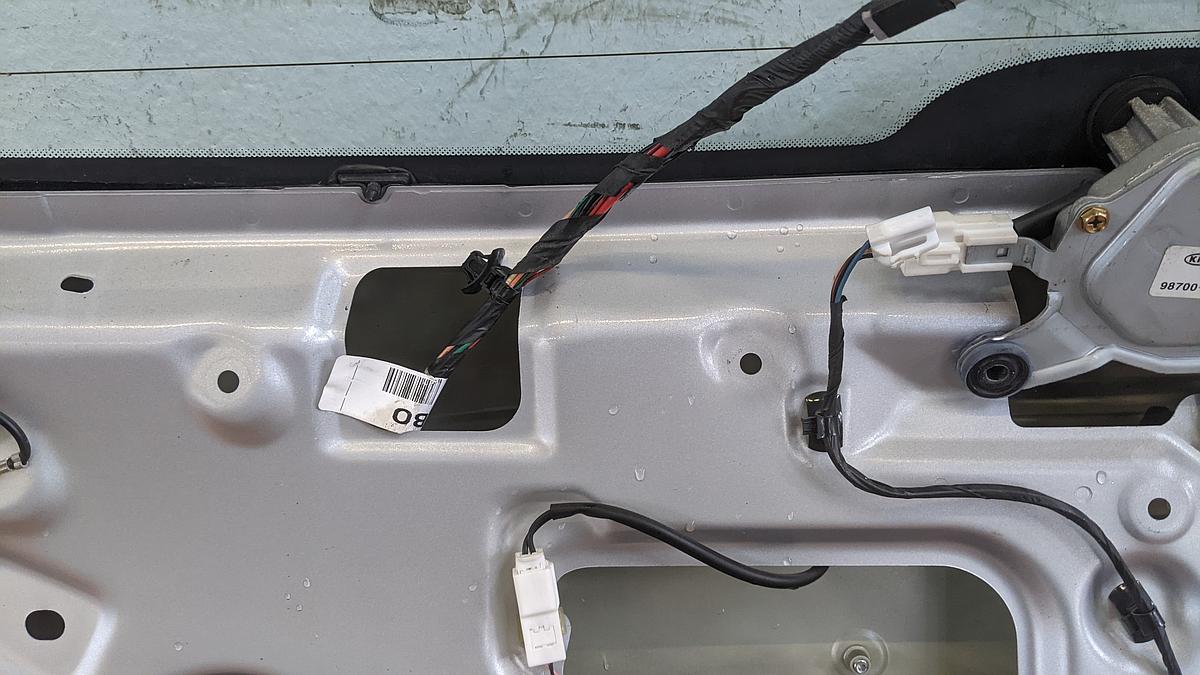 Kia Cerato FE Heckklappe Klappe Deckel hinten Rohbau 6C Clear Silver